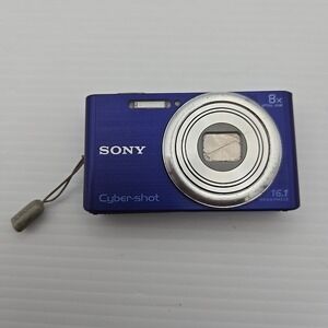 SONY‎ DSC-W730 Purple Digital Camera 8x Zoom 16.1MP (Parts Only)